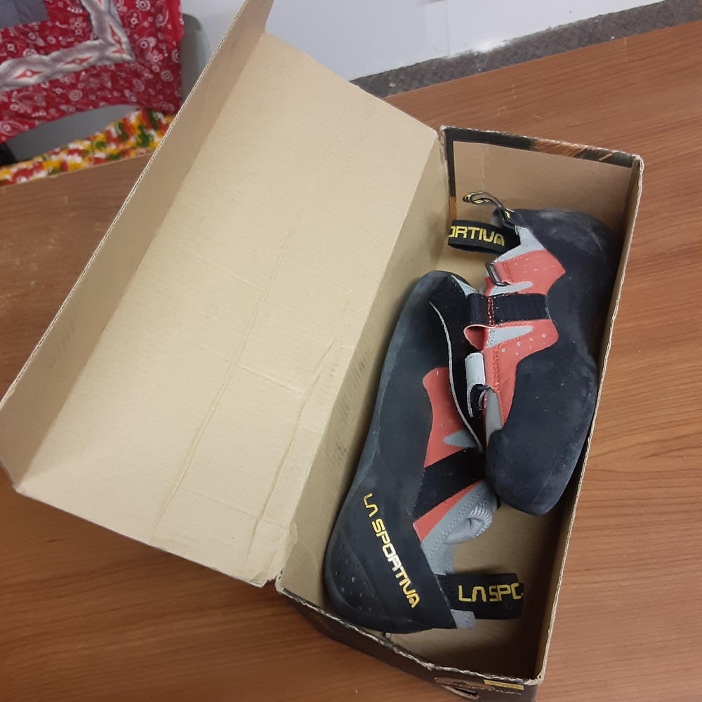 Rock climbing shoes
